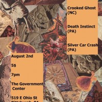 Crooked Ghost (NC) / Death Instinct / Silver Car Crash