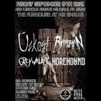 Úzkost, Riparian, Greywalker & Horehound at The Funhouse