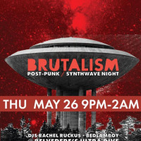 Brutalism Post Punk Synth Night